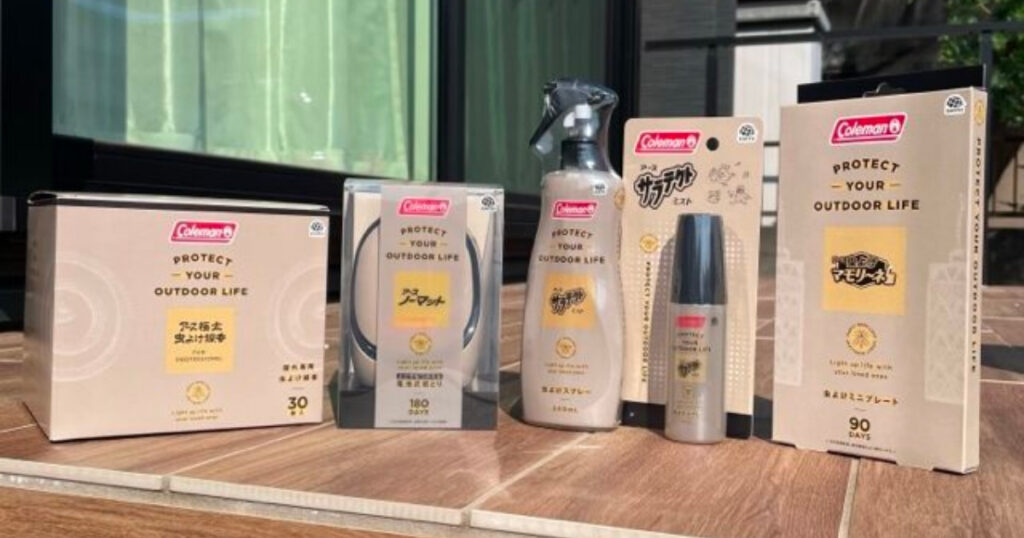 虫除けの3つの成分と効果
虫除けの種類と使用方法のポイント