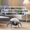 ウィークリーマンションダニ対策